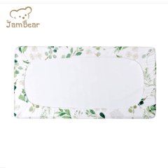 JamBear Organic bamboo Baby Changing Pad Cover Cradle Mattress Sheets Baby Diaper Crib Sheet organic baby bed sheet set