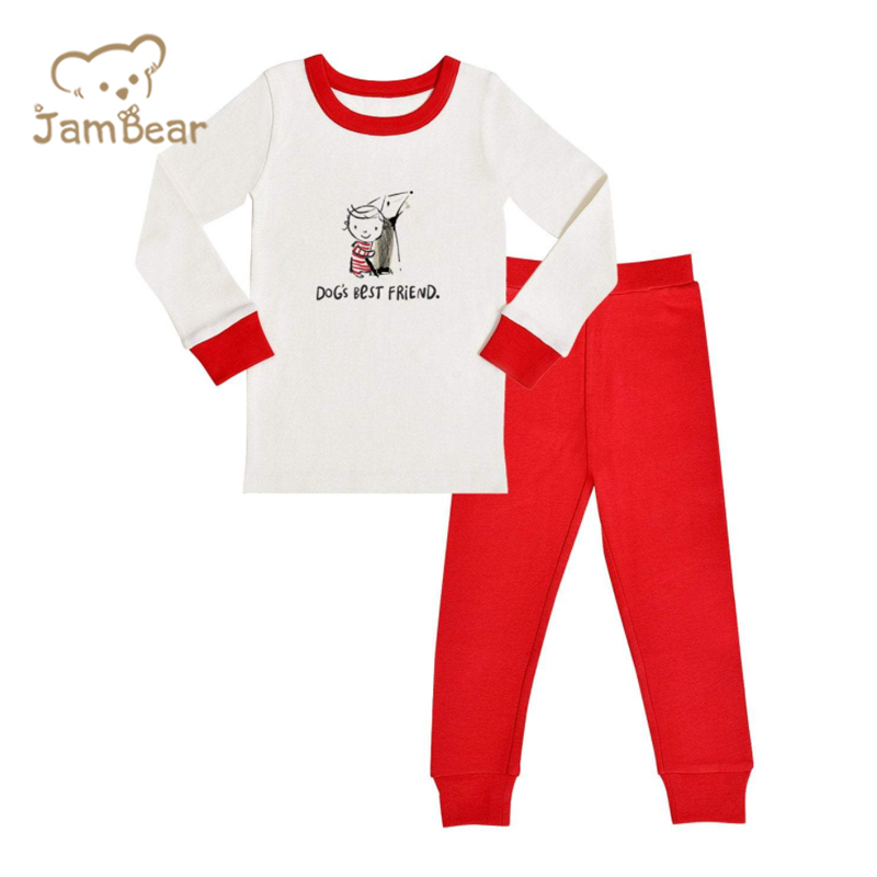 JamBear Organic toddler christmas pajamas bamboo christmas pajamas for kids christmas pajamas children sleepwear baby jammies