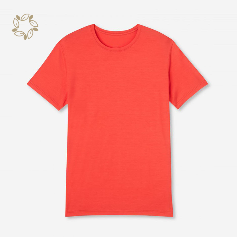 Sustainable modal t shirt short sleeve mens tees eco friendly modal soft tshirt custom t-shirt modal jersey men's t shirt