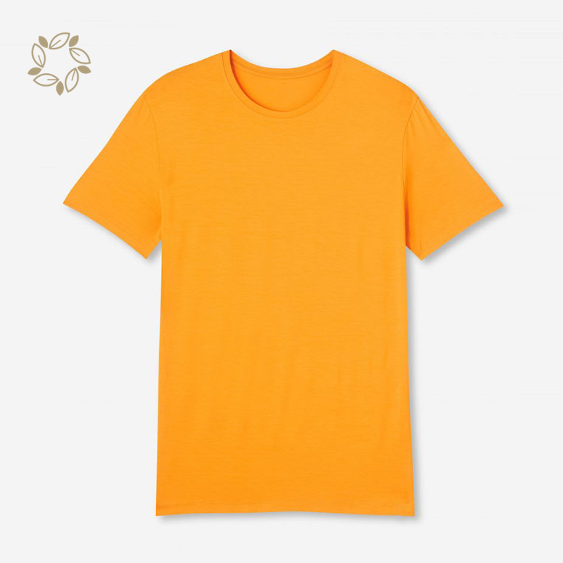 Sustainable modal t shirt short sleeve mens tees eco friendly modal soft tshirt custom t-shirt modal jersey men's t shirt