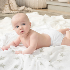 Sustainable baby swaddle wrap blanket eco friendly muslin swaddle blankets organic cotton baby muslin swaddle blanket