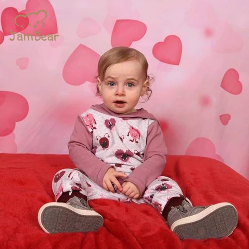 Jambear Organic Baby Sleeper cotton toddler zip infants onesie Zipper Long Sleeve baby hooded romper girl jumpsuit baby clothes