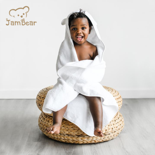 Sustainable Baby Hooded Towel Organic Cotton Bath Towel Eco Friendly Baby Hooded Bath Towels