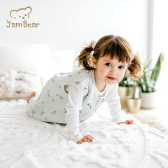 Jambear Organic cotton newborn sleep bag Sleeping Sacks for Toddlers Baby sleep Bag With Feet