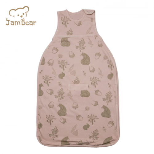 Jambear Organic baby vest sleeping bag cotton newborn zip up Sleep Suit for toddlers Weighted sleep sack