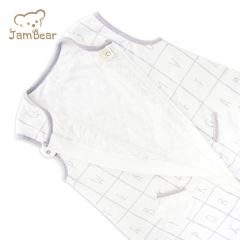 Jambear Organic cotton newborn sleep bag Baby sleep Bag With Feet baby sleeping bag with slit legging