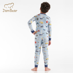 JamBear organic cotton pajama children Loungewear Eco-friendly kids pajamas clothes baby sleepwear Organic baby jams