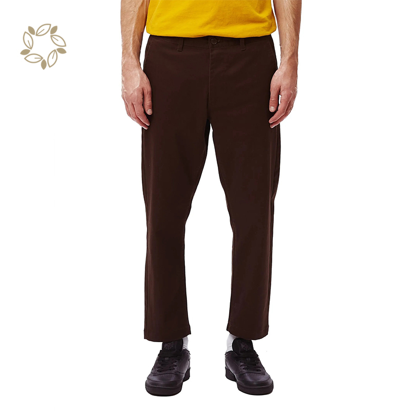 Organic bamboo straggle flooded pant sustainable men's pants & trousers eco friendly pant for men