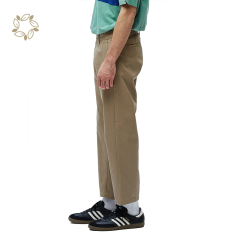 Organic bamboo straggle flooded pant sustainable men's pants & trousers eco friendly pant for men