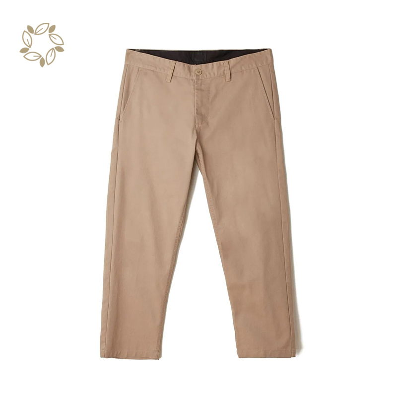 Organic bamboo straggle flooded pant sustainable men's pants & trousers eco friendly pant for men