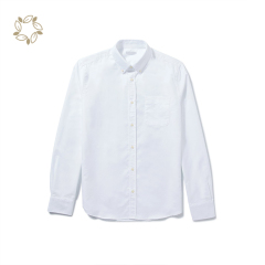 Organic Cotton oxford shirt sustainable shirts for men long sleeve men's shirts eco friendly camisas