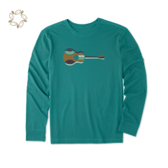 Printed t-shirts for men organic cotton custom t shirt printing sustainable t-shirt men eco friendly men tees long sleeve