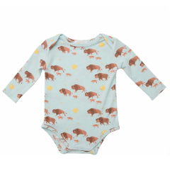 Jambear Bamboo viscose toddler bodysuits Eco-friendly baby onesie organic baby clothes summer baby romper