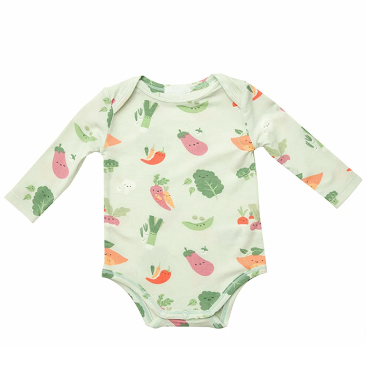 Jambear Bamboo viscose toddler bodysuits Eco-friendly baby onesie organic baby clothes summer baby romper