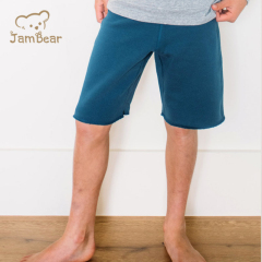 100% Organic cotton children sweat shorts eco friendly kids sweat shorts sustainable sweat shorts for kids