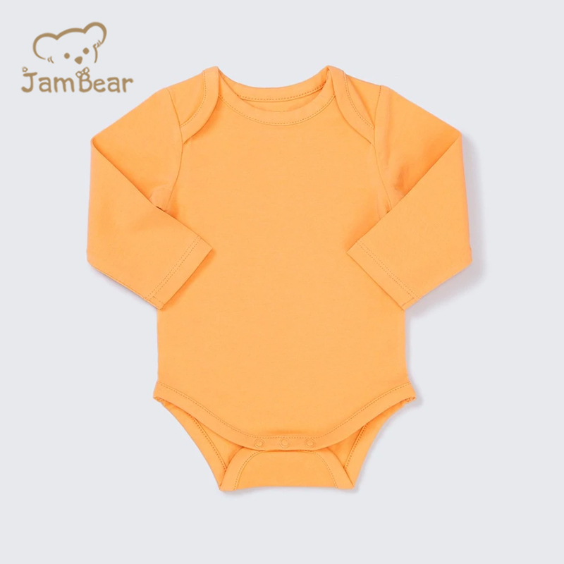 Jambear Baby Summer Snap Romper Organic Cotton Baby Onesie Organic Baby Clothes Printed Bodysuit for Newborn