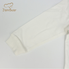 Baby pajamas long sleeve child pajamas bamboo 95% bamboo 5% spandex jersey 200gsm bamboo pajamas infant pyjamas