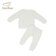 Baby pajamas long sleeve child pajamas bamboo 95% bamboo 5% spandex jersey 200gsm bamboo pajamas infant pyjamas