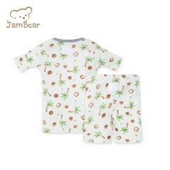 Jambear Toddler Short Sets Pyjama Organic Baby Loungewear Organic Baby Clothes Eco-Friendly Two Piece Sleepers