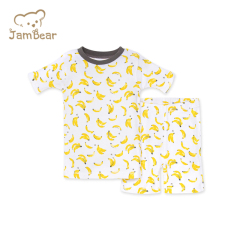 Jambear Toddler Short Sets Pyjama Organic Baby Loungewear Organic Baby Clothes Eco-Friendly Two Piece Sleepers