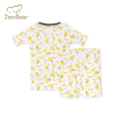 Jambear Toddler Short Sets Pyjama Organic Baby Loungewear Organic Baby Clothes Eco-Friendly Two Piece Sleepers