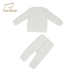 Pajamas for baby kids lounge set 70% bamboo 30% organic cotton waffle 260gsm pajamas for baby