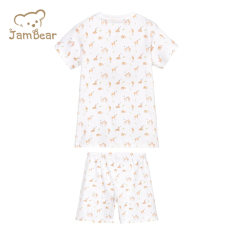 Jambear Kids Short Pyjama Sets 2pk Night Suit for Baby Organic Cotton Toddler Sleeping Lounge Organic Baby Clothes