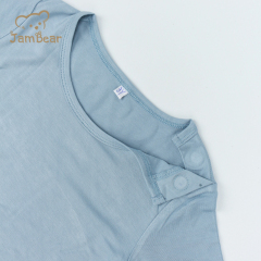 Organic bamboo baby pyjamas set sustainable sleep wear kids bamboo 95% bamboo 5% spandex jersey 220gsm
