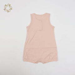 short sleeve bodysuits Organic cotton baby rompers sustainable baby summer bodysuit eco friendly new born romper