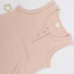 short sleeve bodysuits Organic cotton baby rompers sustainable baby summer bodysuit eco friendly new born romper