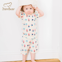Jambear Organic Cotton Pjs Baby Toddler Pyjamas Set Eco-Friendly Two Piece Sleepers Organic Baby Clothes