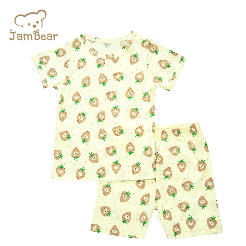 Jambear Organic Cotton Pjs Baby Toddler Pyjamas Set Eco-Friendly Two Piece Sleepers Organic Baby Clothes