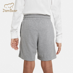 Organic cotton kid boy shorts summer boys shorts sustainable kid jersey shorts eco friendly