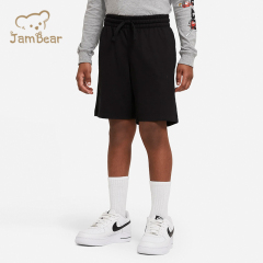 Organic cotton kid boy shorts summer boys shorts sustainable kid jersey shorts eco friendly