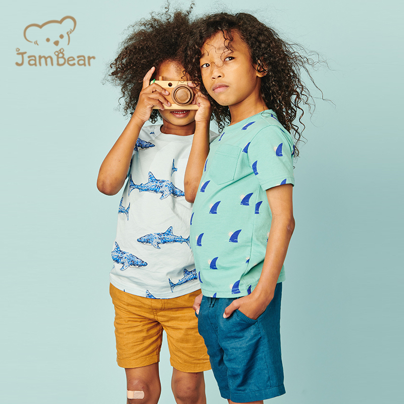 Organic linen children shorts sustainable summer shorts children woven eco friendly kids boys shorts