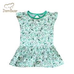 Jambear baby twirl bodysuit bamboo infants onesie organic baby clothes Bamboo viscose toddler romper Unisex Baby suit