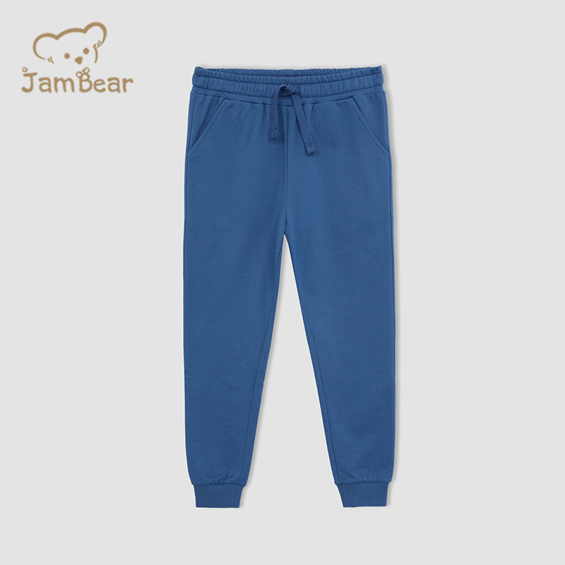 Sustainable children pullover and sweat pant set organic cotton kids sweatshirt and jogger set eco friendly kids jogger set
