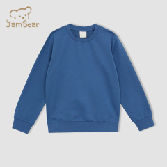 Sustainable children pullover and sweat pant set organic cotton kids sweatshirt and jogger set eco friendly kids jogger set
