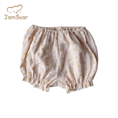 Organic Cotton baby bloomers sustainable girls bloomer eco friendly bloomer set in cotton muslin