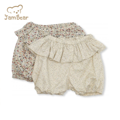 Organic Cotton baby bloomers sustainable girls bloomer eco friendly bloomer set in cotton muslin