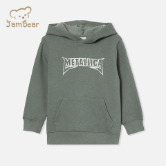 Bamboo cotton kids hoodie sustainable kids wholesale hoodies eco friendly print hoodie kids