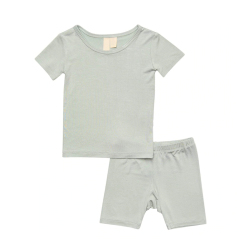 JamBear Bamboo Viscose Two Piece set toddler short sets organic baby clothes eco-friendly two piece sleepers