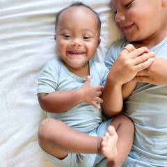 Short Pyjama Sets eco-friendly two piece sleepers Bamboo Fiber baby loungewear summer pajama set