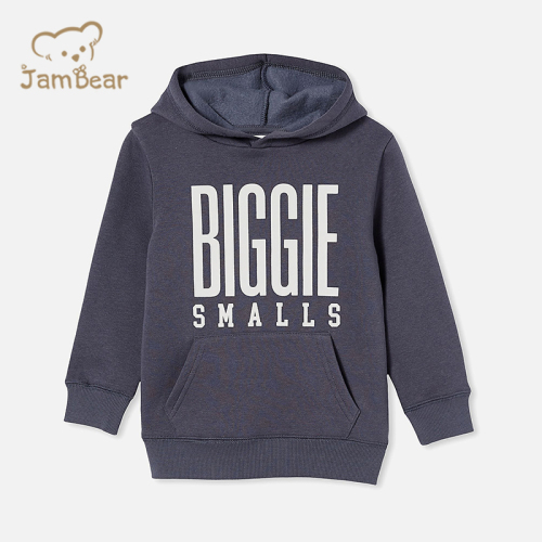 Bamboo cotton kids hoodie sustainable kids wholesale hoodies eco friendly print hoodie kids