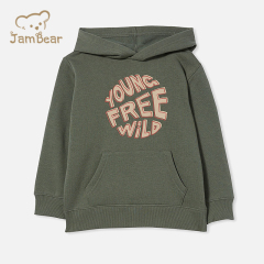 Organic bamboo children hoodie sustainable kids hoodies children's print eco friendly kids hoodie