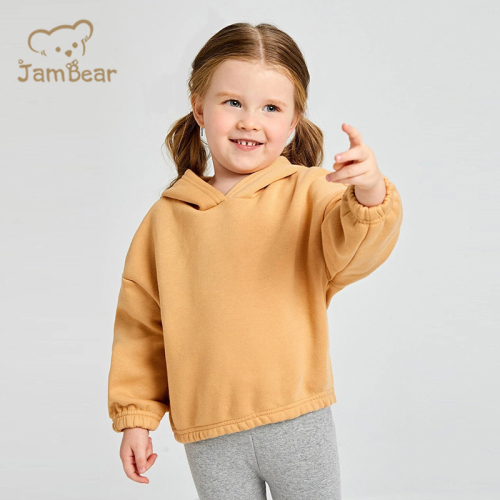 Organic Cotton Hoodie Baby Eco Friendly Toddler Casual Hoodies Sustainable Blank Hoodies Cotton