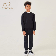 Organic children bamboo sweatshirt sustainable sweatshirts for boys eco friendly crewneck sweatshirt kids