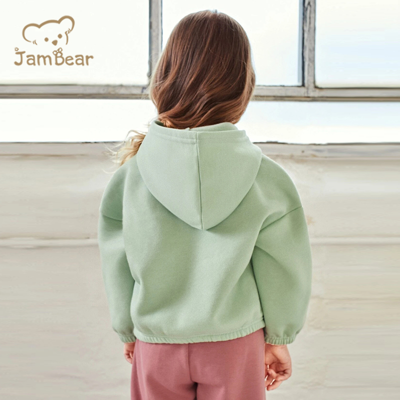 Organic Cotton Hoodie Baby Eco Friendly Toddler Casual Hoodies Sustainable Blank Hoodies Cotton