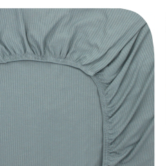 Organic bamboo Changing Pad Cover Organic baby's bed sheets Baby Ribbed Crib Sheet organic baby bed sheet set