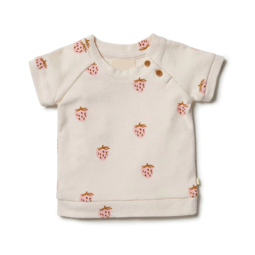 Organic terry sweat Organic Cotton kids t shirt stripeshort sleeve tshirt for children eco-friendly children t shirts